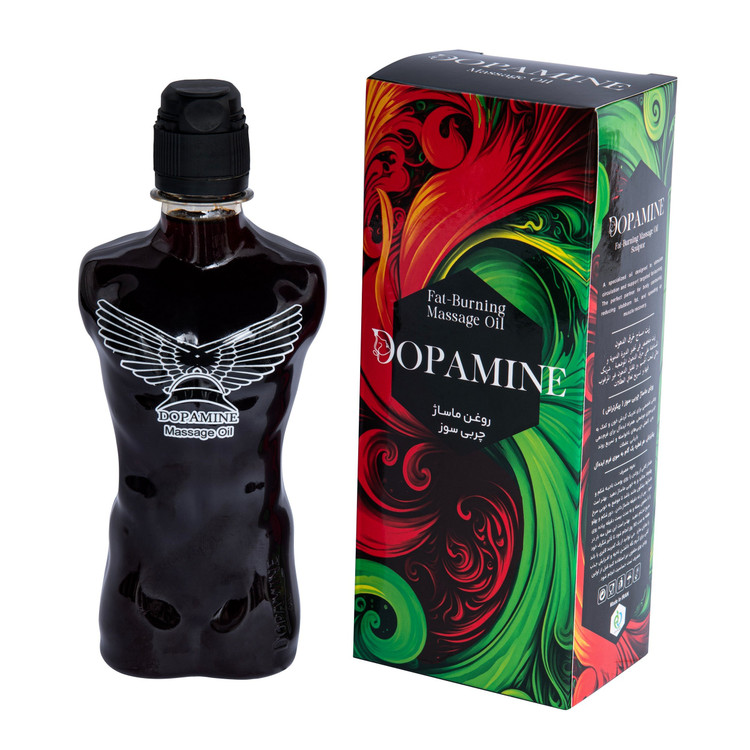 روغن ماساژ پیکرتراش دوپامین مدل کاهش چربی بدن حجم 350 میلی لیتر