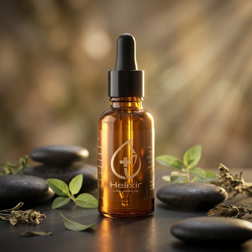 روغن هلکسیر اصل با لیبل اصالت  - 30 سی سی
