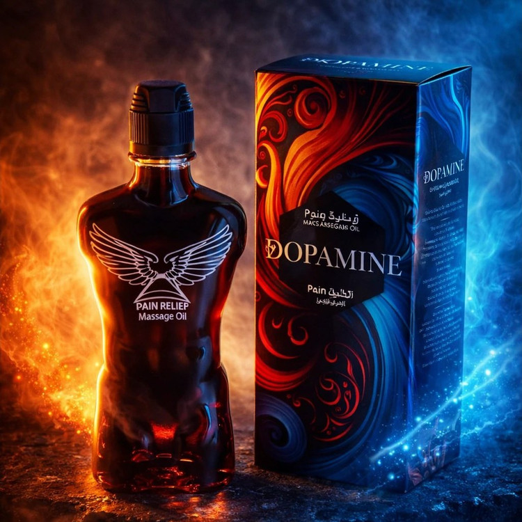 روغن ماساژ تسکین دهنده دوپامین - 350 میلی لیتر