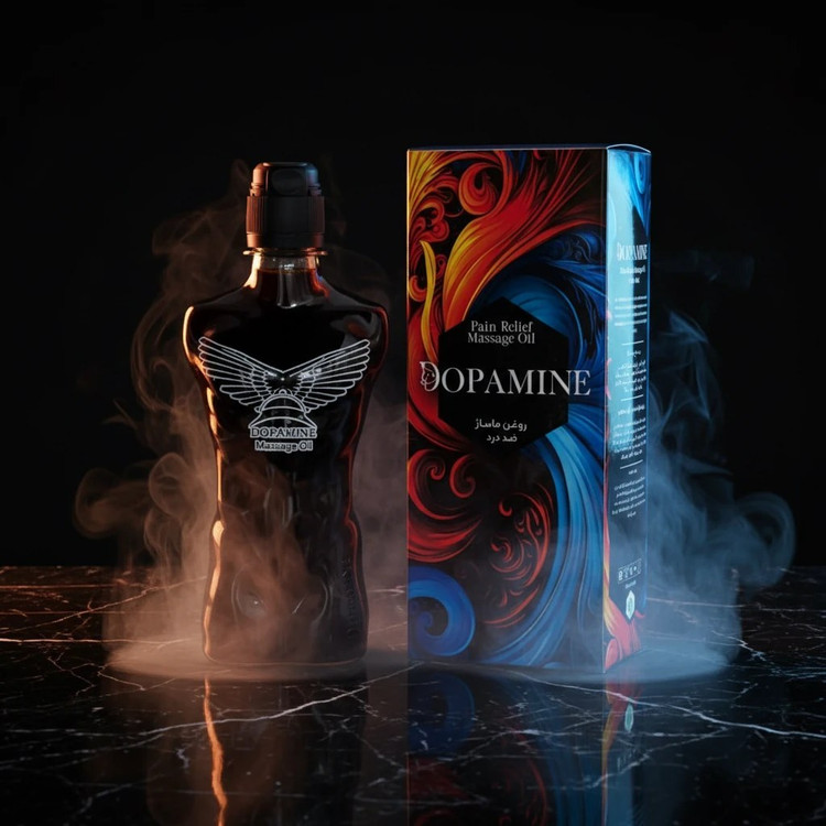 روغن ماساژ تسکین دهنده دوپامین - 350 میلی لیتر