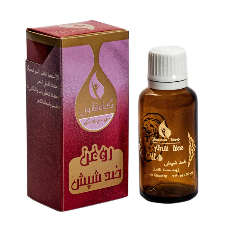 روغن ضد شپش گیاه قانون مدل 01 حجم 30 میلی لیتر