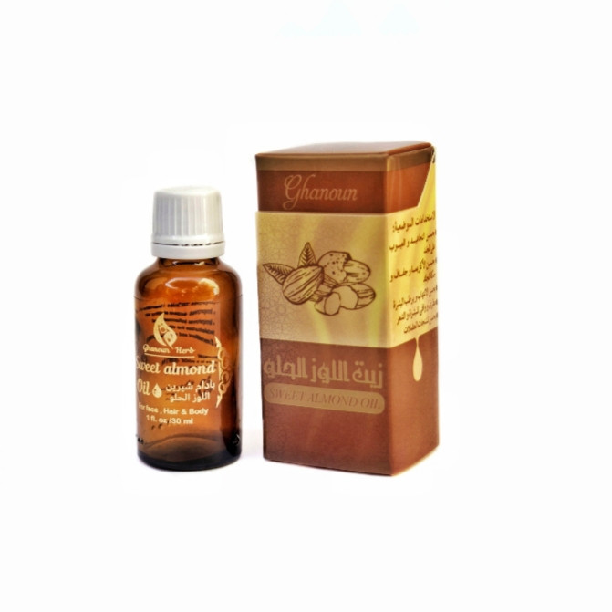 روغن بادام شیرین گیاه قانون مدل 08 حجم 30 میلیلیتر مناسب انواع پوست، مرطوبکننده و نرمکننده پوست و مو