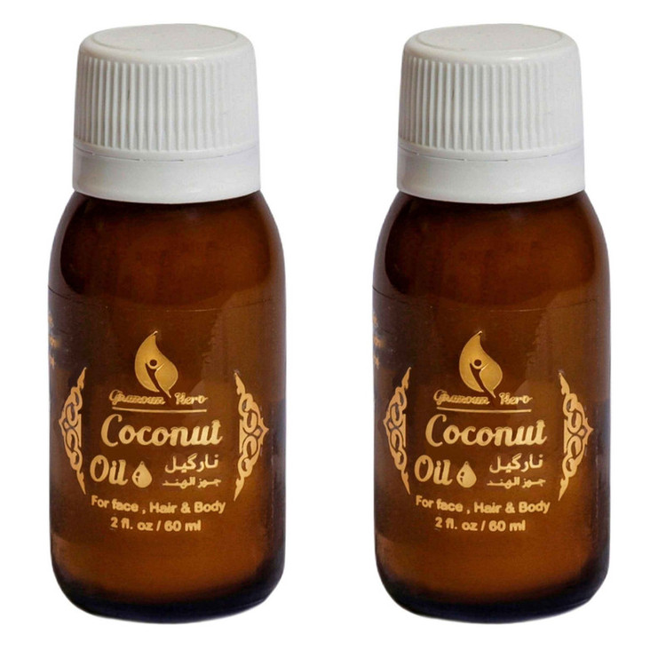 روغن نارگیل گیاه قانون مدل 02 حجم 60 میلی لیتر مجموعه 2 عددی