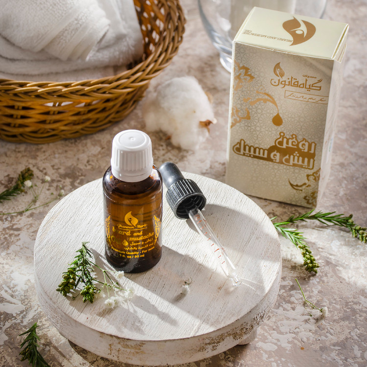 روغن ریش و سبیل قانون (30 سی سی) خرید روغن اصل و خالص