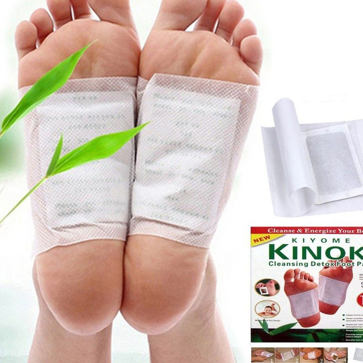 پد دفع سموم بدن کینوکی اصل kinoki - بسته 10 عددی