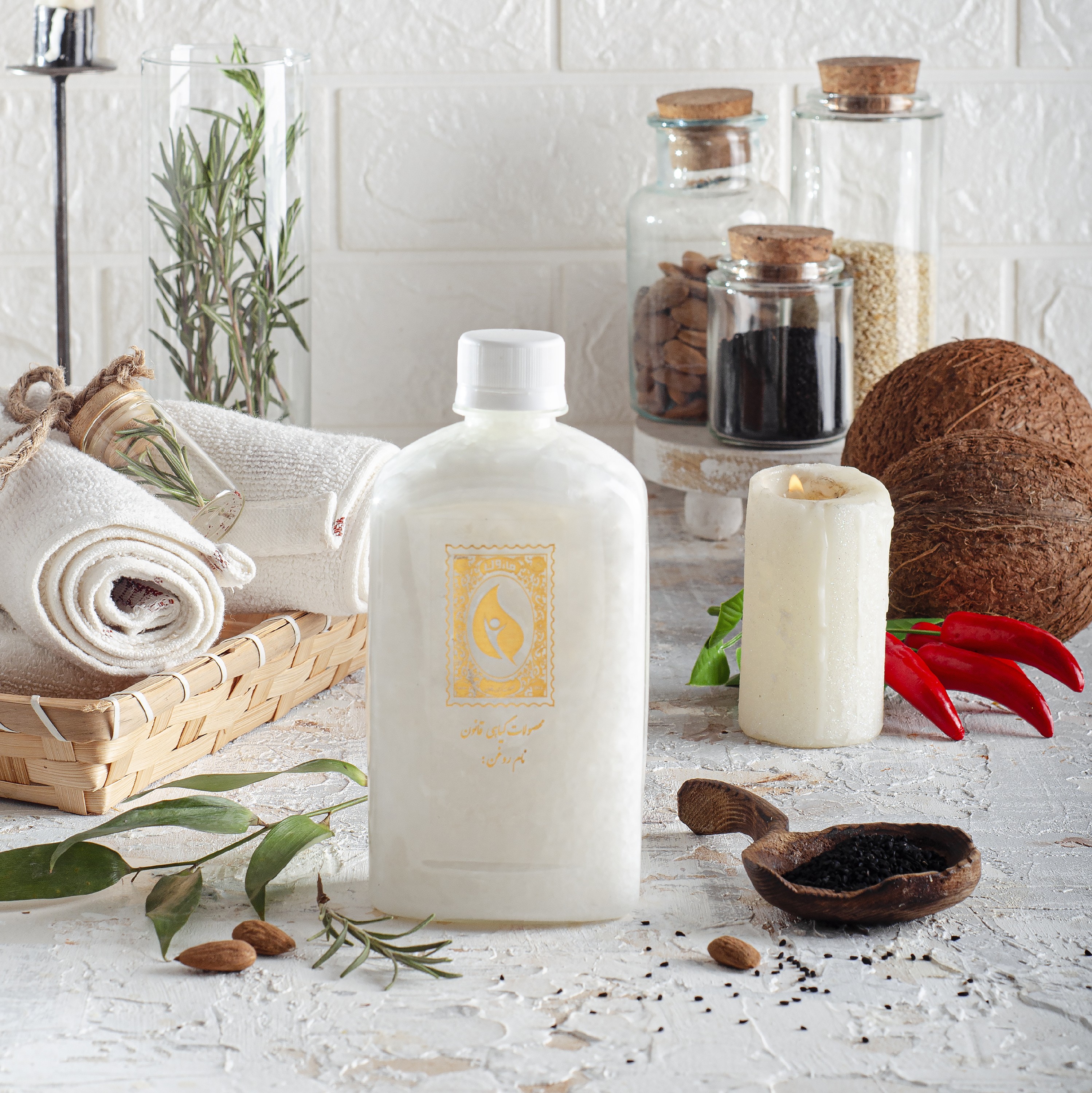 روغن نارگیل قانون - 500 میلی لیتر