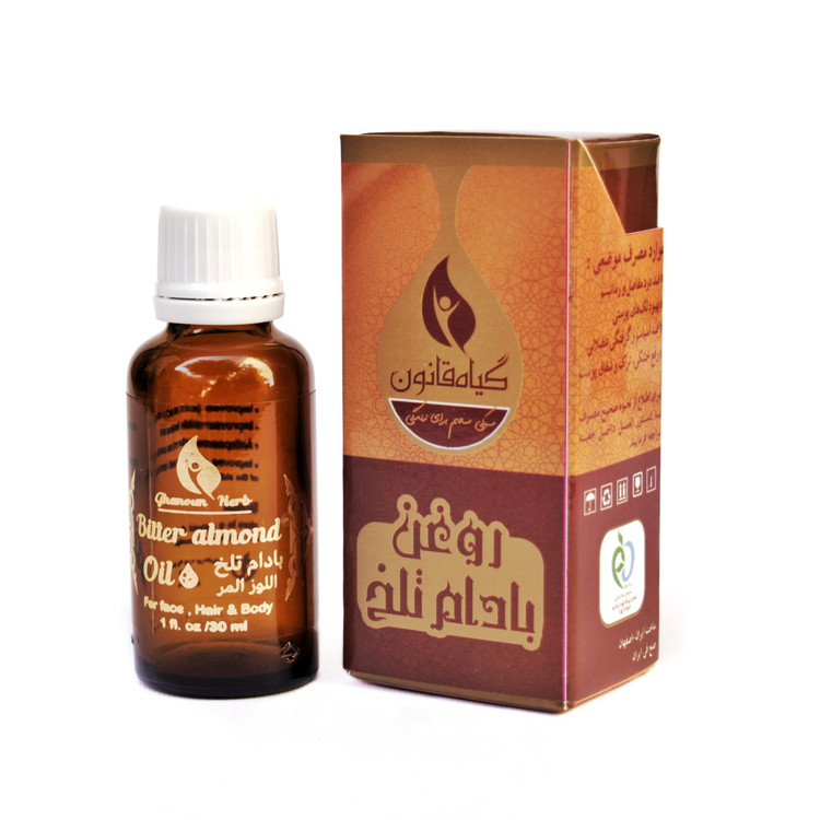 روغن بادام تلخ برای ابرو مژه و مو و صورت قانون