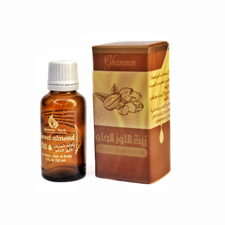 روغن بادام شیرین برای مو پوست و لک صورت قانون