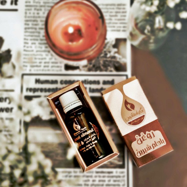 روغن بادام شیرین برای مو پوست و لک صورت قانون